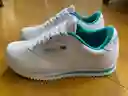 Tenis Casual Deportivo Zapato Clásico De Moda Calzado Unisex Verde Talla 33