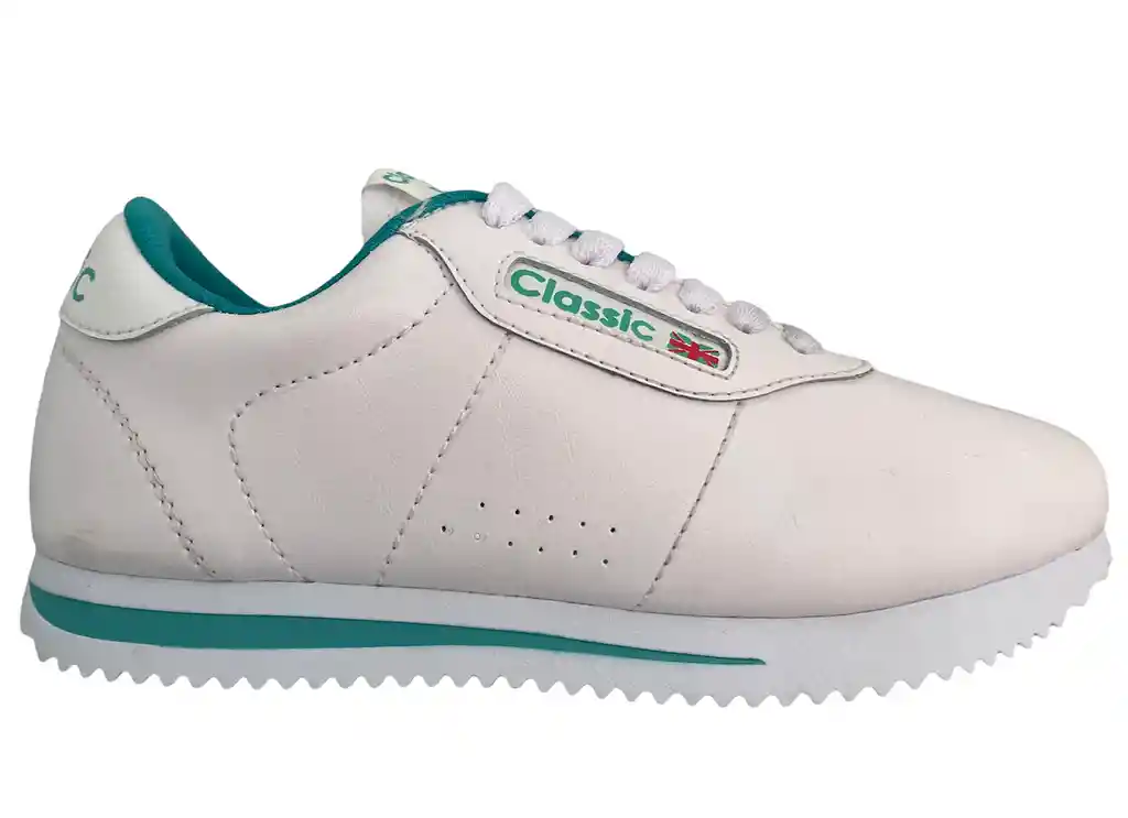Tenis Casual Deportivo Zapato Clásico De Moda Calzado Unisex Verde Talla 36