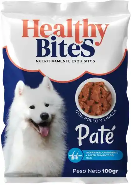 Healthy Bites Pate Dog Derm 100 Gr