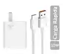 Cargador Tipo C 33w Carga Rápida Watts Celular Android Samsung Xiaomi Motorola