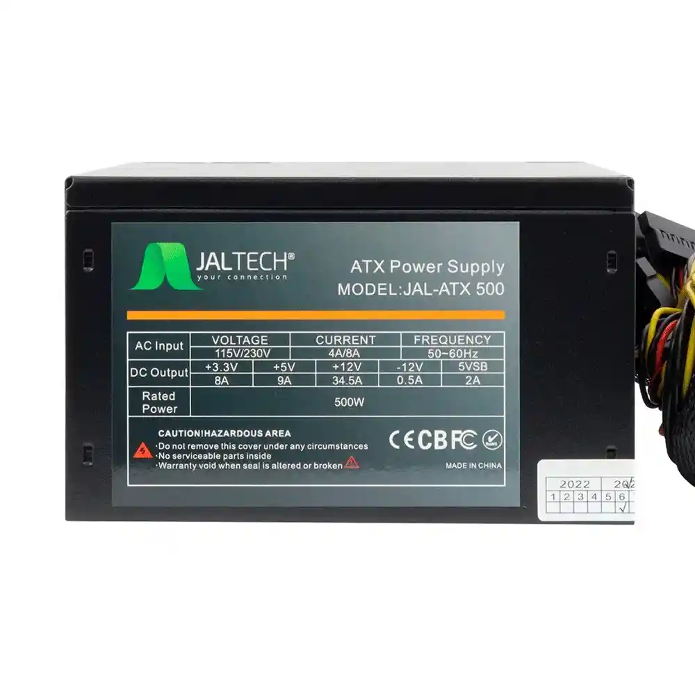 Fuente Real De 500w Jaltech