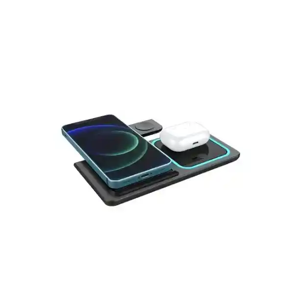 Soportes De Teléfono Wireless Charger Portable 3in1 Igoma Wl-8