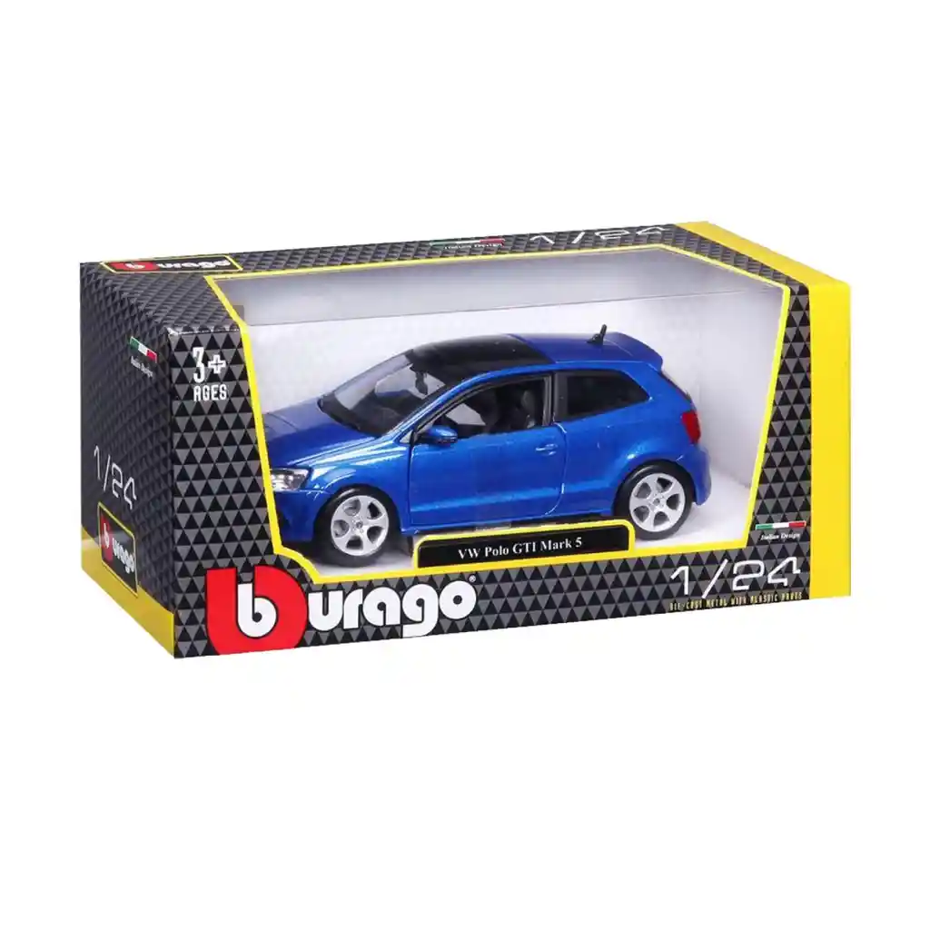 Carro A Escala 1/24 Volkswagen Polo Gti Bburago Original