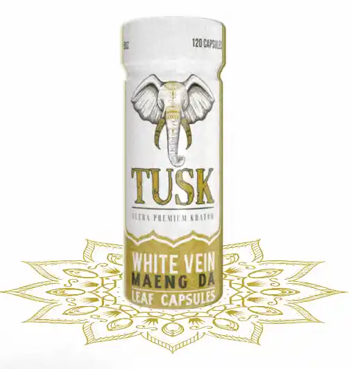 Cápsulas Venas Blancas Tusk Kratom X120