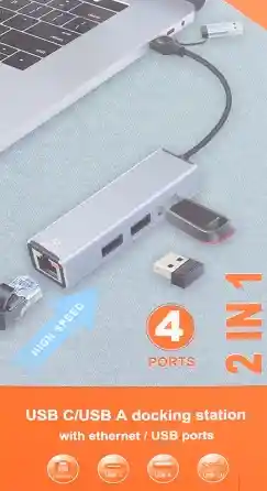 Convertidor Usb A Rj45