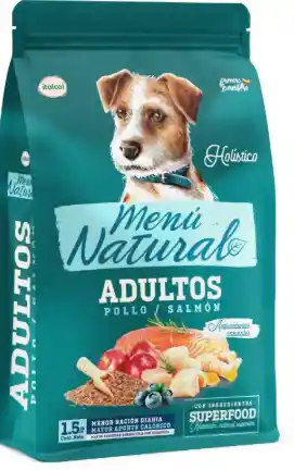 Menú Naturals Adultos Pollo Y Salmon 3kg