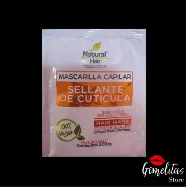 Sachet Mascarilla Sellante De Cutícula 30ml