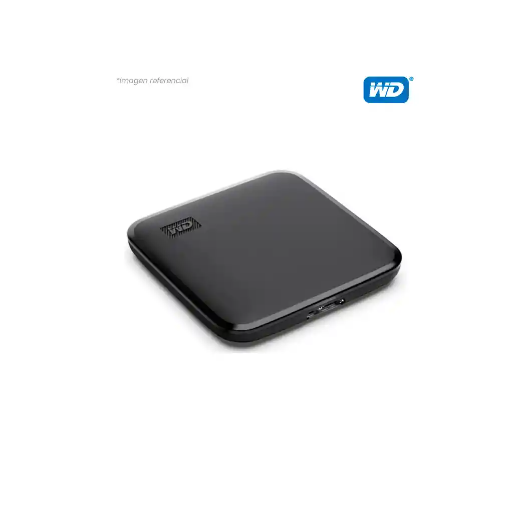 Disco Ssd Externo Wd 1tb Wdbayn0010bbk W
