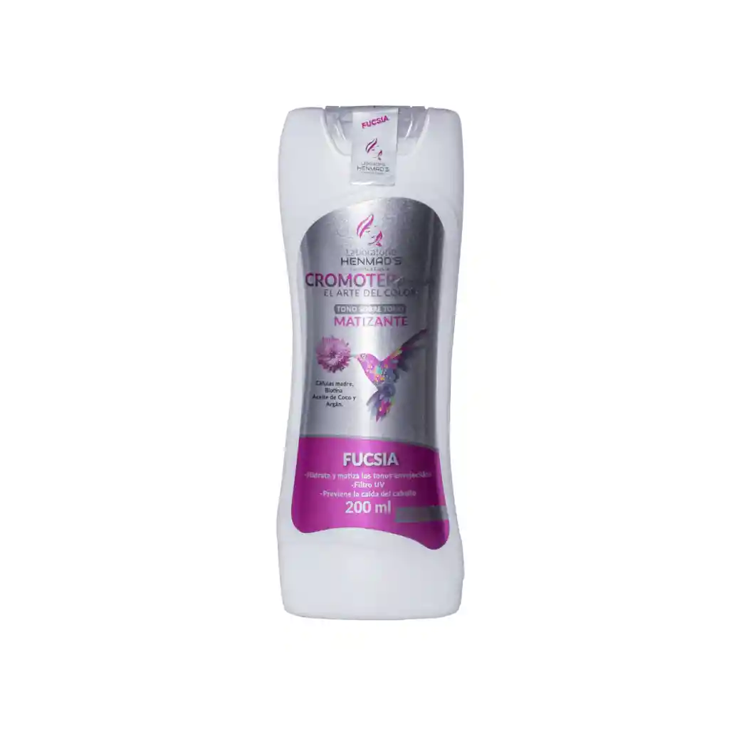 Mascarilla Matizante Fucsia 200ml. Cromoterapia