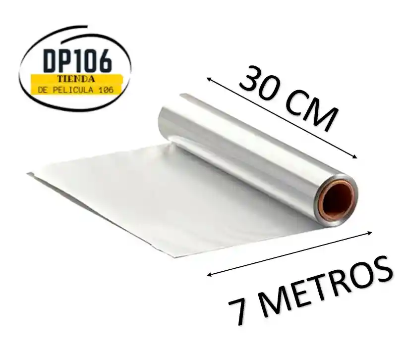 Papel Aluminio X 7 Metros