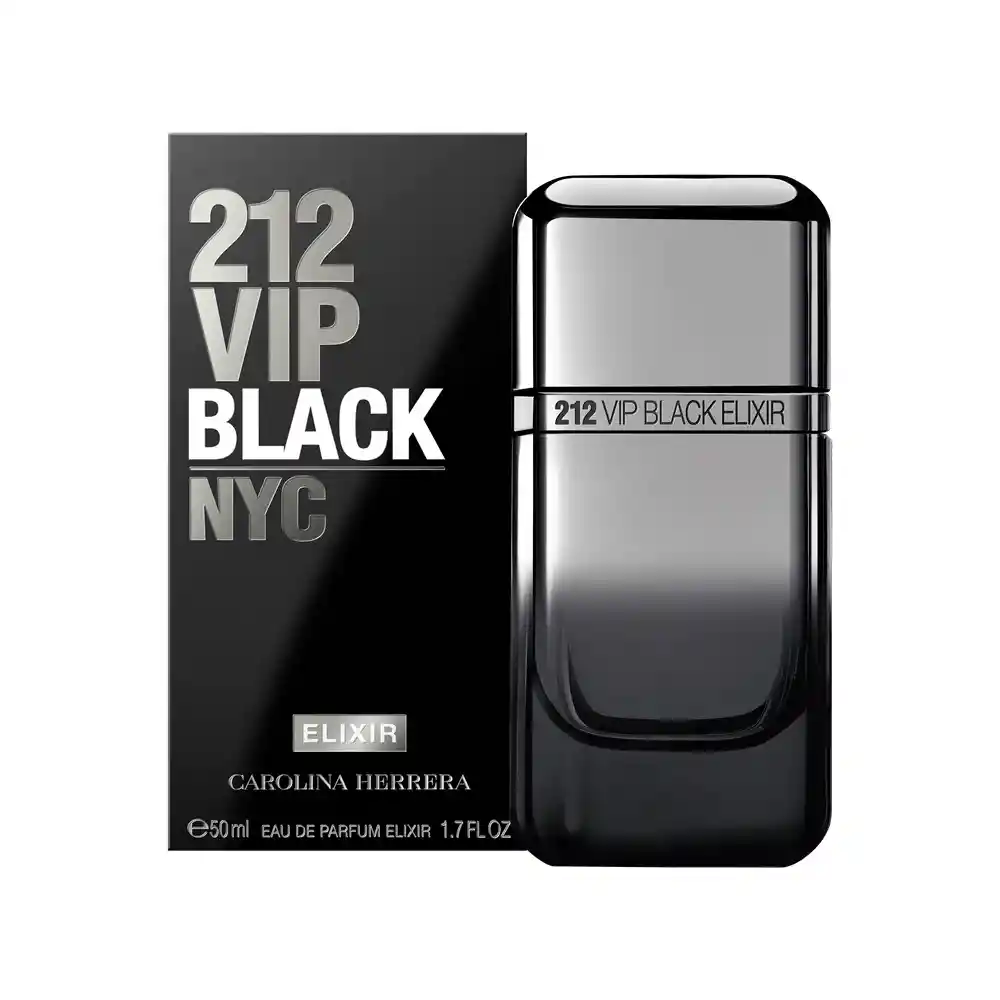 Perfume Carolina Herrera Hombre 212 Vip Black Elixir Edp Elixir 50ml