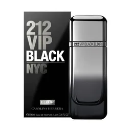 Perfume Carolina Herrera Hombre 212 Vip Black Elixir Edp Elixir 100ml