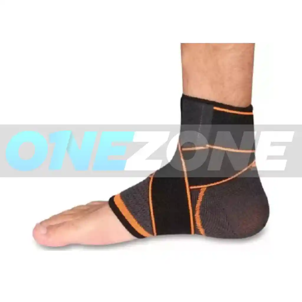 Tobillera Deportiva Compresión Copper Lc-007