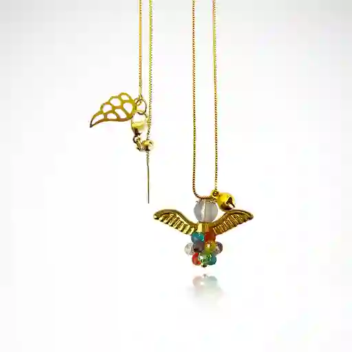 Collar Angelito Hexaedro Colores