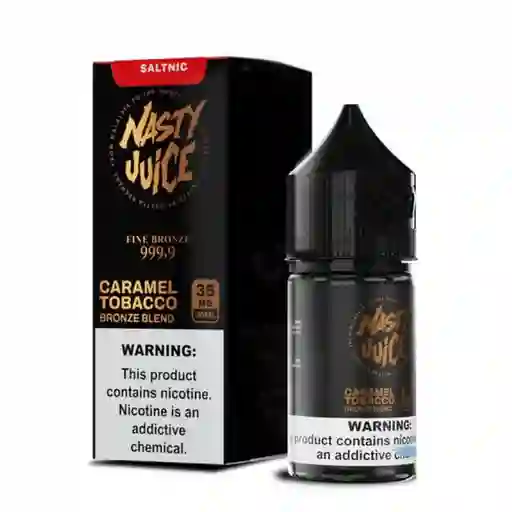Sal Nasty 50mg 30ml - Caramel Tobacco