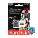 Micro Sd 64gb Sandisk Extreme Pro U3 4k 200mbs