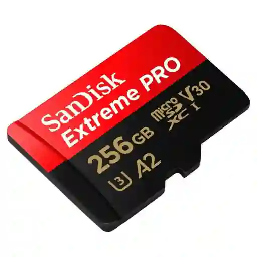 Micro Sd 256gb Sandisk Extreme Pro U3 4k 200mbs