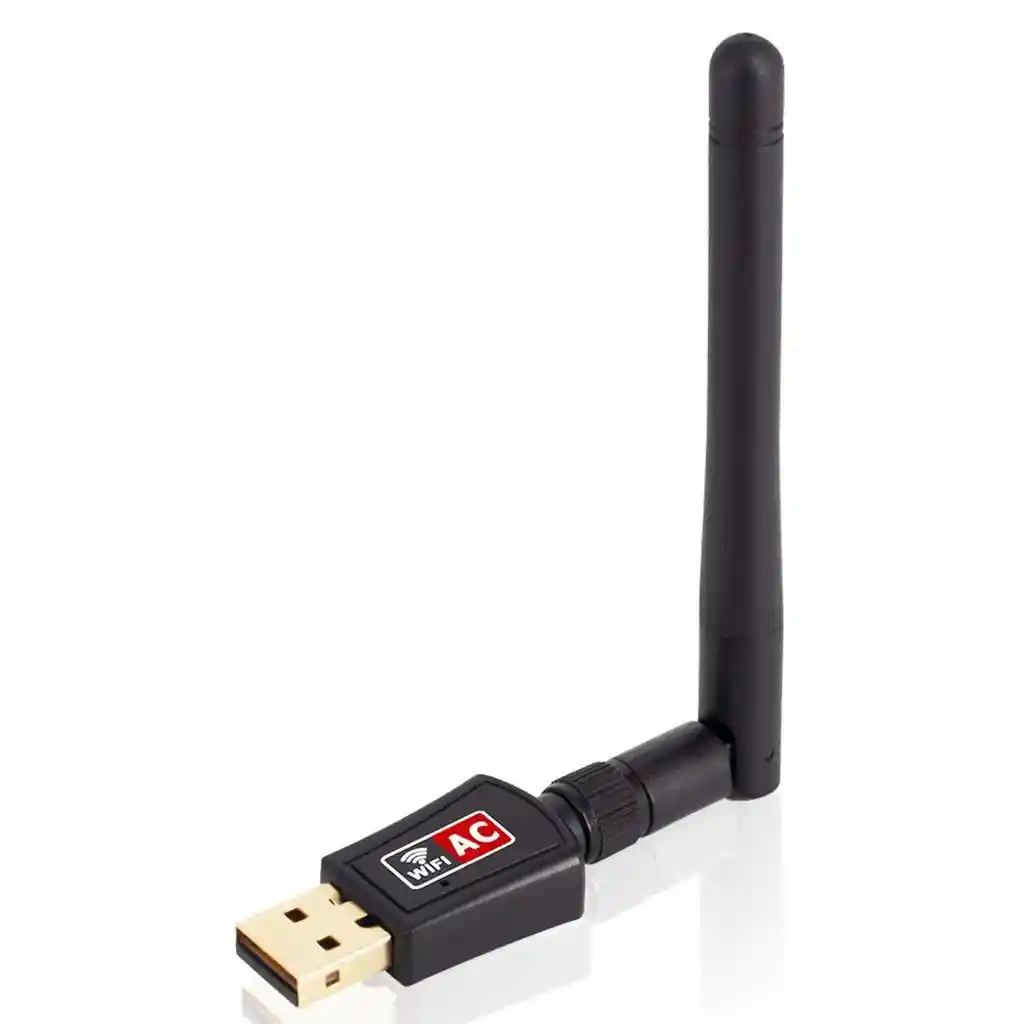 Adaptador Wifi Usb Doble Banda 24g 5g 600mbps Con Antena