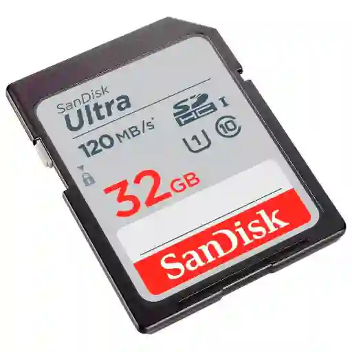 Sd Card 32gb Sandisk Ultra Full Hd 120mbs
