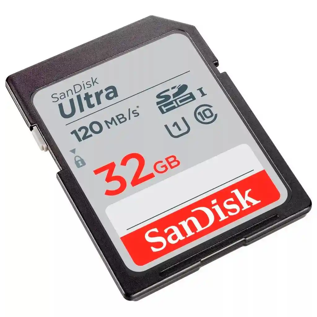 Sd Card 32gb Sandisk Ultra Full Hd 120mbs
