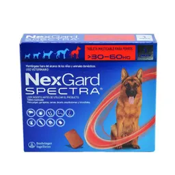 Nexgard Spectra Perros Tableta - 30-60 Kg