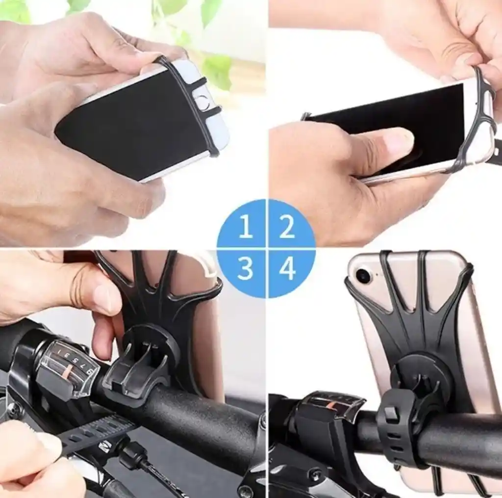Holder Soporte De Celular Para Moto, Bicicleta, Coche Y Mas...