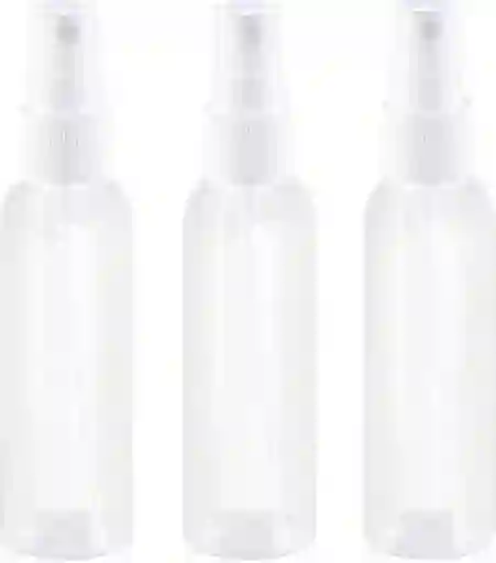 Tarros Spray X3 60ml Envase Plástico Botella Tarro Atomizador Frasco