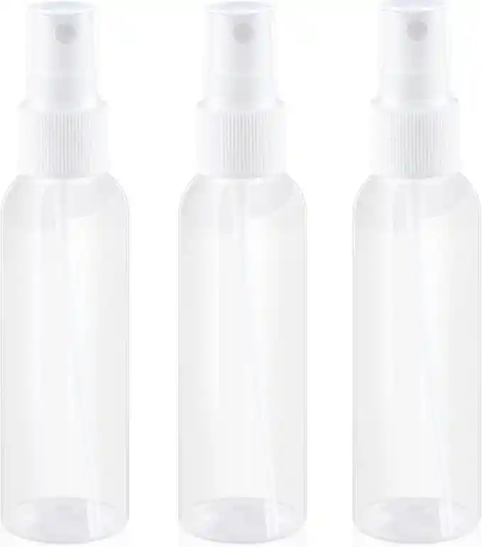 Tarros Spray X3 60ml Envase Plástico Botella Tarro Atomizador Frasco