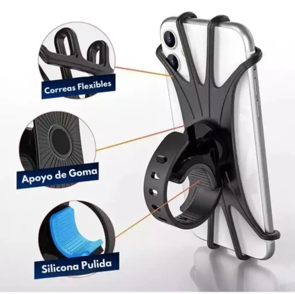 Holder Soporte De Celular Para Moto, Bicicleta, Coche Y Mas...