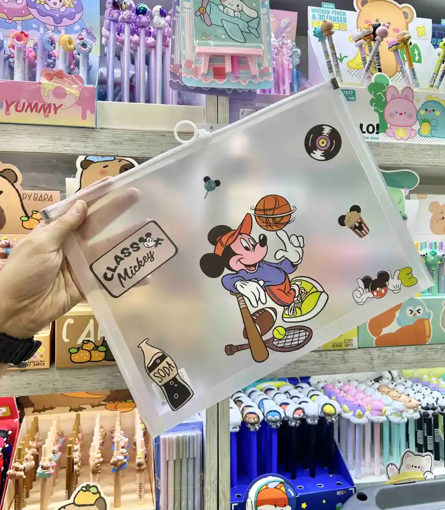 Carpeta Cremallera Edicion Mickey Mouse
