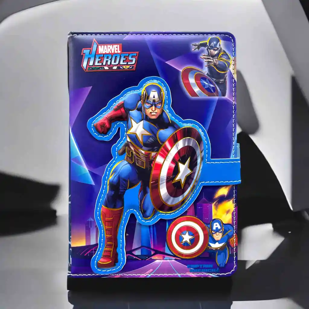 Agenda Acolchada Edicion Super Heroes