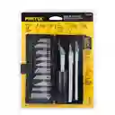 Juego Bisturíes Bisturí Cutter Corte Profesional Uso Rudo 13 Hojas