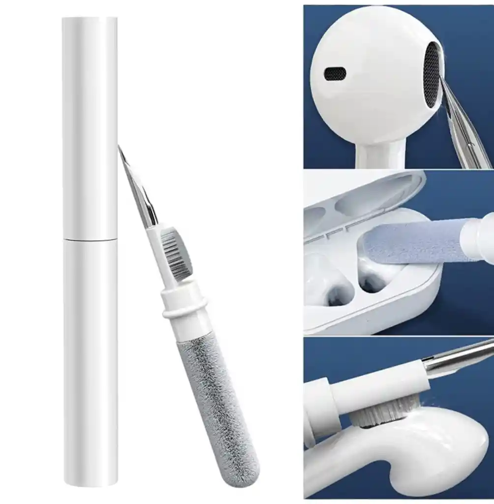 Kit Limpieza Para Audífonos 3 En 1 Multifuncional