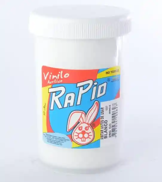Rapid Vinilo 120cc- Blanco