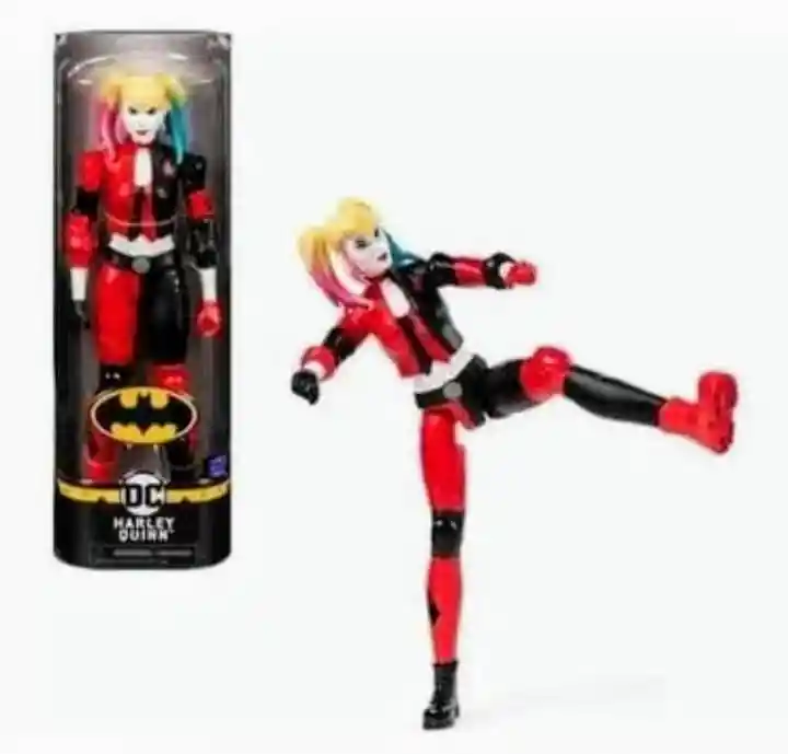 Batman Figura De Acción Harley Quinn Dc Cómics Spin Master / 30cm Original