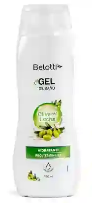 Belotti Gel De Baño (oliva Leche Y Avena) X 750ml