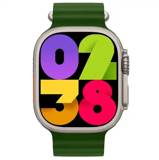 Reloj Smartwatch Mobulaa Iw09 Ultra Original Verde