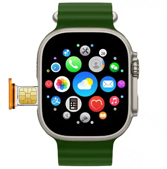 Reloj Smartwatch Mobulaa Iw09 Ultra Original Verde