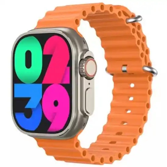 Reloj Smartwatch Mobulaa Iw09 Ultra Original Naranja