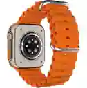 Reloj Smartwatch Mobulaa Iw09 Ultra Original Naranja
