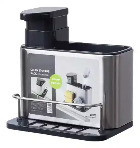Escurridor De Platos Vasos Cubiertos Dispensador Jabon Home