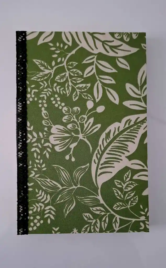 Cuaderno Copto Verde Plantas Grande (v)
