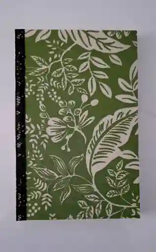 Cuaderno Copto Verde Plantas Grande (n)