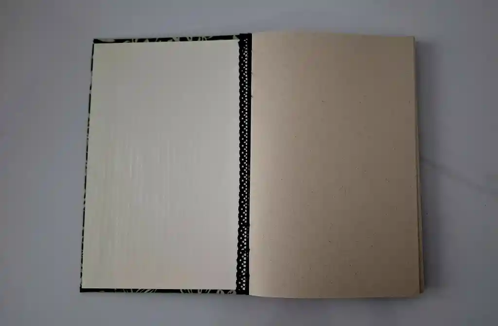 Cuaderno Copto Verde Plantas Grande (n)