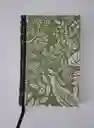 Cuaderno Belga Verde Plantas Grande Con Encaje