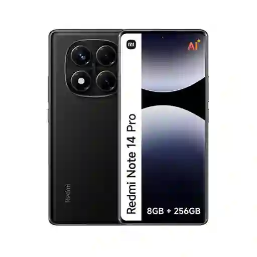 Celular Xiaomi Redmi Note 14 Pro 256gb 8gb Ram 4g Negro