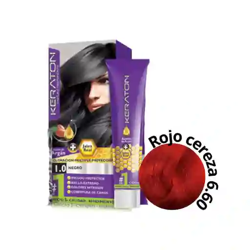 Tinte Rojo Cereza 6.60 Keraton 120ml