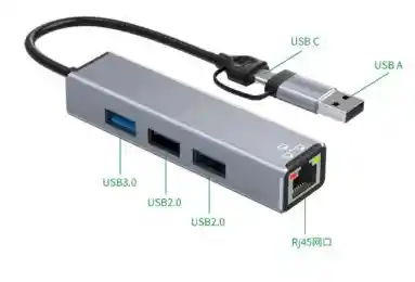 Convertidor Usb A Rj45