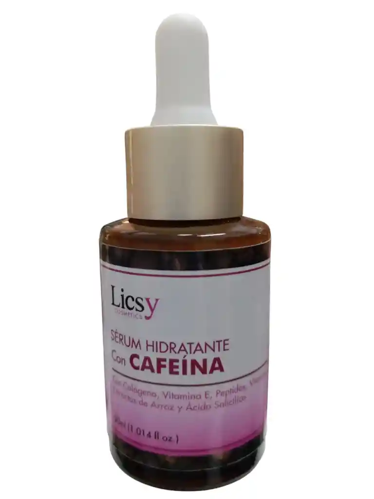 Serum Hidratante Con Cafeina X 30 Ml Licsy