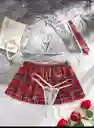 Lencería Conjunto Disfraz Colegiala